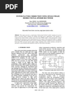 Power Factor Correction Using Single Phase