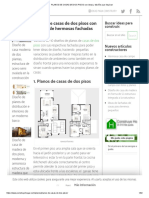 PLANOS DE CASAS DE DOS PISOS Con Ideas y Diseños Que Inspiran PDF