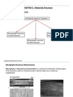 CHAPTER 3: Materials Structure