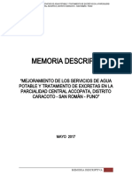 Memoria Descriptiva - Accopata