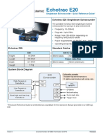 Echotrac E20 Singlebeam Echosounder