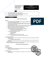 CHAPTER 2. Introduction To Food and Beverage Procedure