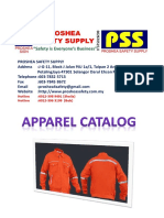 Proshea Apparel Catalog