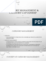 Category Management & Category Captainship