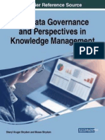 Big Data Governance and Perspectives in Knowledge Management