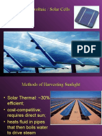 Types of Solar Cell Panels