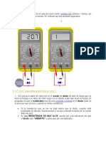 Prueba de Diodos