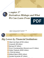 Derivatives Mishaps and What We Can Learn From Them