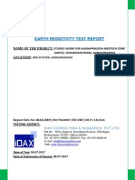 Earth Resistivity Test Report: Name of The Project: Location