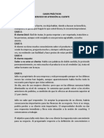 Casos Prácticos Atención Al Cliente y Servicios