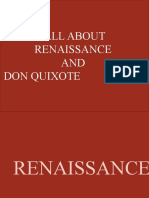 All About Renaissance AND Don Quixote