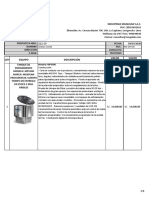 Cotizacion Industrias Maquilak - Angela Ccora Mina Lacteos
