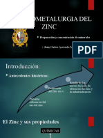 Electrometalurgia Del Zinc