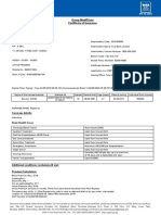 Group Mediprime Certificate of Insurance: 380-Bsa-Dn188271