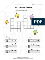 Notes - Alto Clef: D4 To D5: Name: - Date