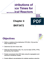 Distributions of Residence Times For Chemical Reactors