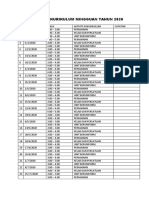 Aktiviti Mingguan Kokurikulum 2020