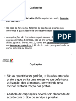 Capitações e Desperdicios PDF