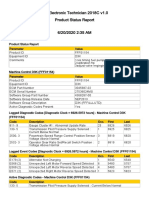 Cat Electronic Technician 2018C v1.0 Product Status Report