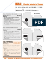 Apm Hexseal: Embedded O-Ring Self-Sealing Fastener System vs. O-Ring and Washer Sealing Techniques