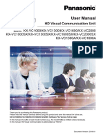 User Manual: HD Visual Communication Unit