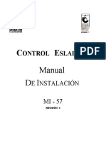 ANDINO Control Eslabeco Manual de Instalacion MI-57