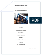 Informe de Salida Procesos Industriales San Marcos