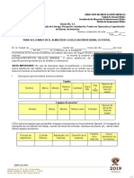 Anexo No. 2.1 Acta Administrativa Circunstanciada de Entrega Recepción