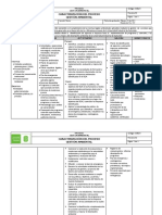 Caracterizacion de Procesos - Gestion Ambiental