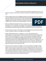 Understanding Volatility and How To Measure It: Key Takeaways