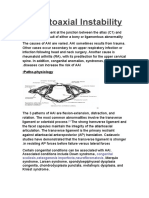 Atlantoaxial Instability