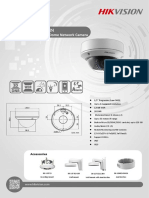 DS-2CD2742FWD-I (Z) (S) 4MP WDR Vari-Focal Dome Network Camera