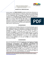 Reglamento Sobre Ordenanza de Actividades Economicas PDF