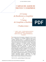 Las Cartas de Beethoven y Josephine