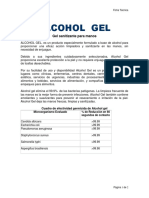 ALCOHOL GEL Ficha T