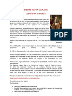 Biografia de Laplace, Fourier y Lawrence