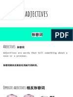 Adjectives