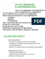 Power Plant Chemistry Its Role and Importance: - Turbine - Boiler - Condensor