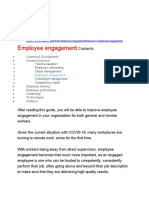 Employee Engagement: Learning & Development Human Resources