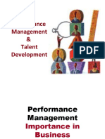 Performance Management & Talent Development