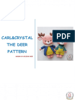 Carl&Crystal The Deer Pattern: Gülizar Ekiz Designer