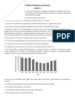 Prueba de Ciencias Naturales