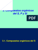 Compuestos Orgánicos Del S, P y Si