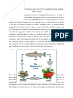 Aquaponics - A New Generation System To Harvest Food & Fish Together