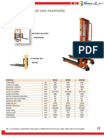 Apilador - Manual - WS - Small Lift