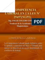 LA COMPETENCIA LABORAL NLPT - Omar Toledo Toribio