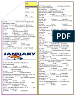 Modal Verbs: Multiple Choice