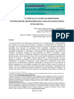 O Ensino de Ciências e o Papel Do Professor