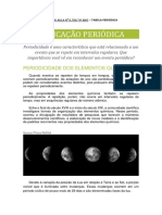 Nota de Aula 8 - Tabela Periódica Capítulo 2 Livro SM PDF