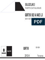 GSR750 (UE/A/AUE) L3: Parts Catalogue